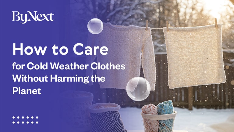 How to Care for Cold Weather Clothes Without Harming the Planet